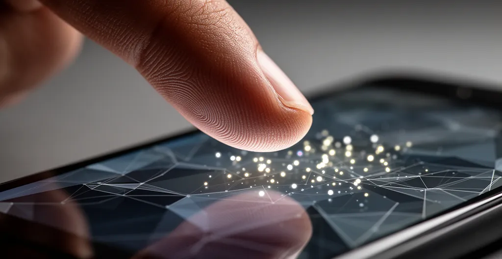 Interface mobile présentant des éléments tactiles mal espacés sur un écran smartphone