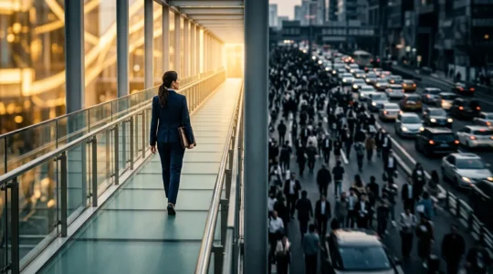 Comparaison visuelle entre visiteurs qualifiés et trafic de masse en marketing digital