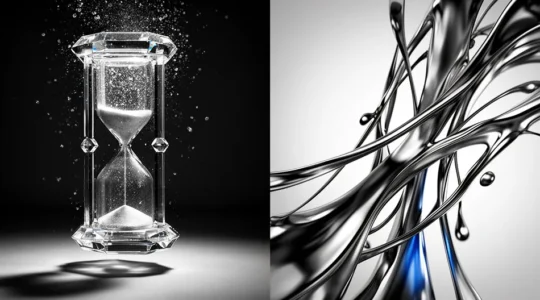 Comparaison visuelle montrant l'impact de la vitesse de chargement d'une bannière sur l'expérience utilisateur web