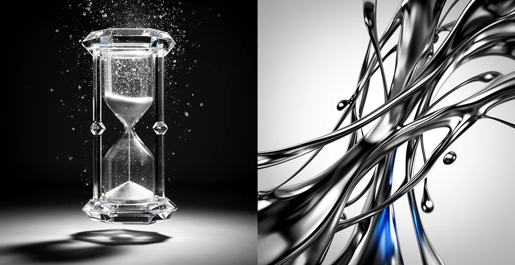 Comparaison visuelle montrant l'impact de la vitesse de chargement d'une bannière sur l'expérience utilisateur web