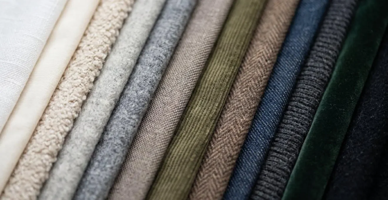 Interface de filtrage produits avec options de couleurs et tailles organisées visuellement