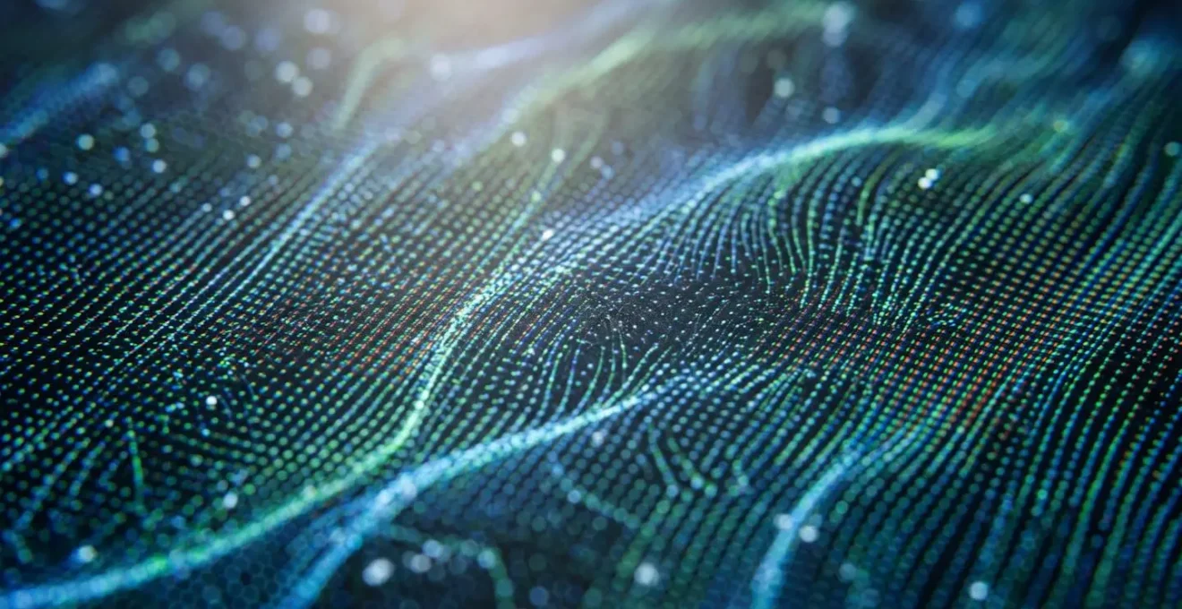 Macro photographie de mini-graphiques sparklines intégrés dans des cellules Excel